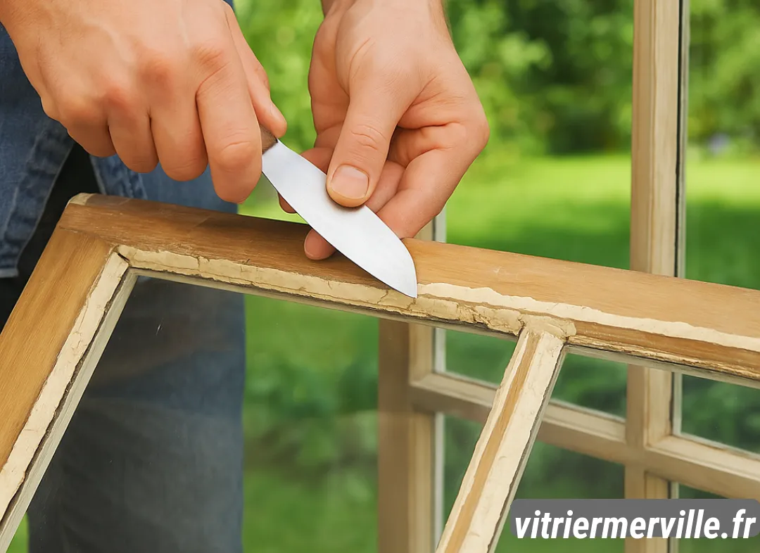 Remplacement de simple vitrage Merville